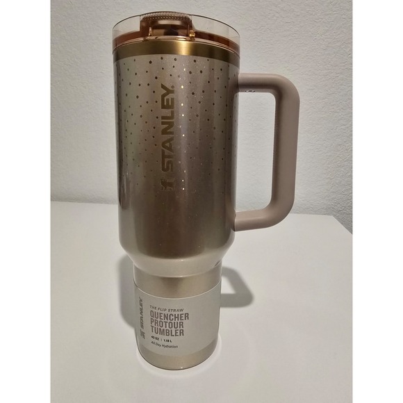 Stanley The Cheers Quencher H2.0 Flowstate Tumbler - Prosecco Shimmer, 40oz - Picture 3 of 11